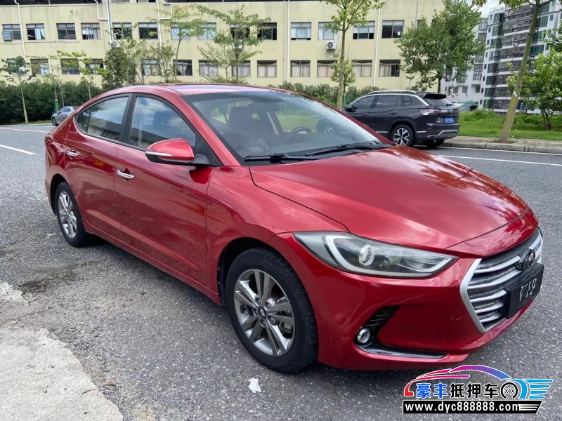 18年现代领动轿车抵押车出售