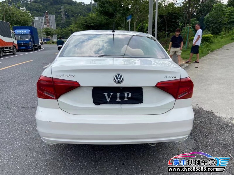 17年大众捷达轿车抵押车出售