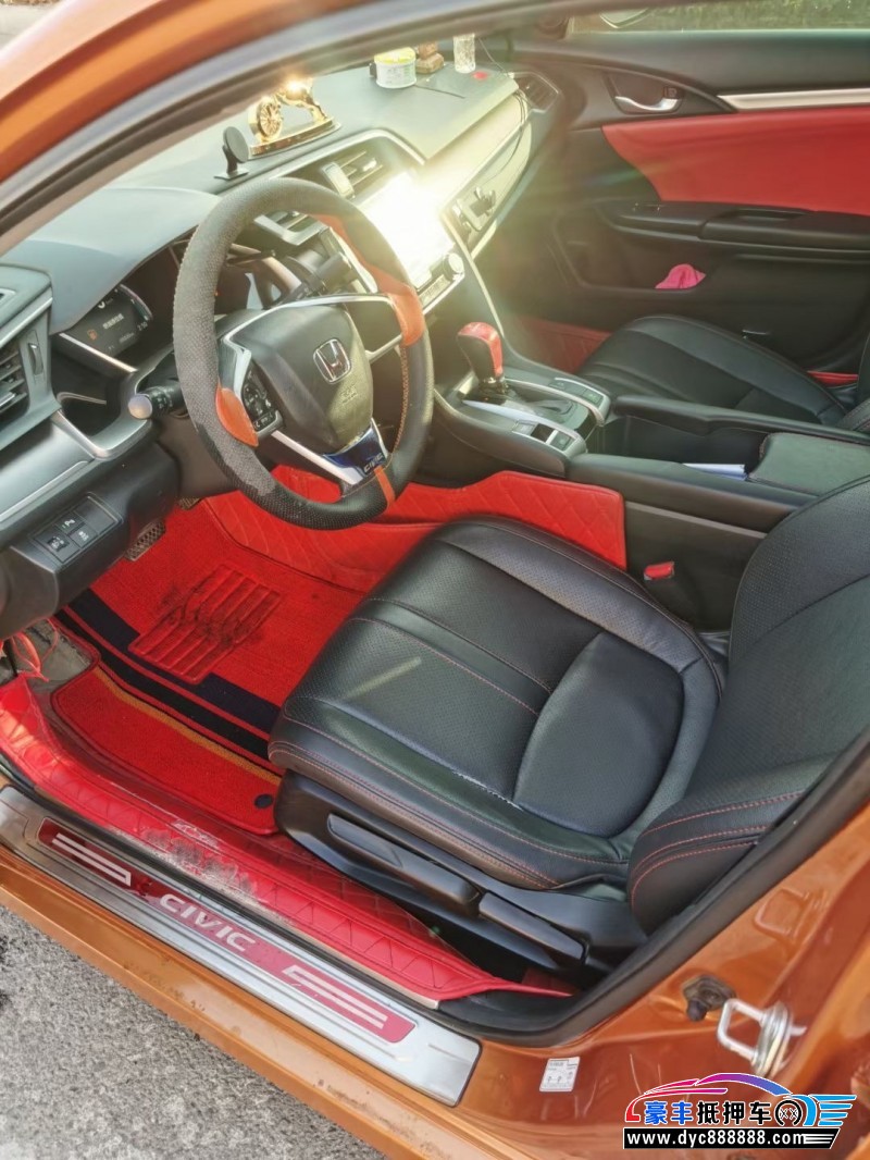 17年本田思域轿车抵押车出售