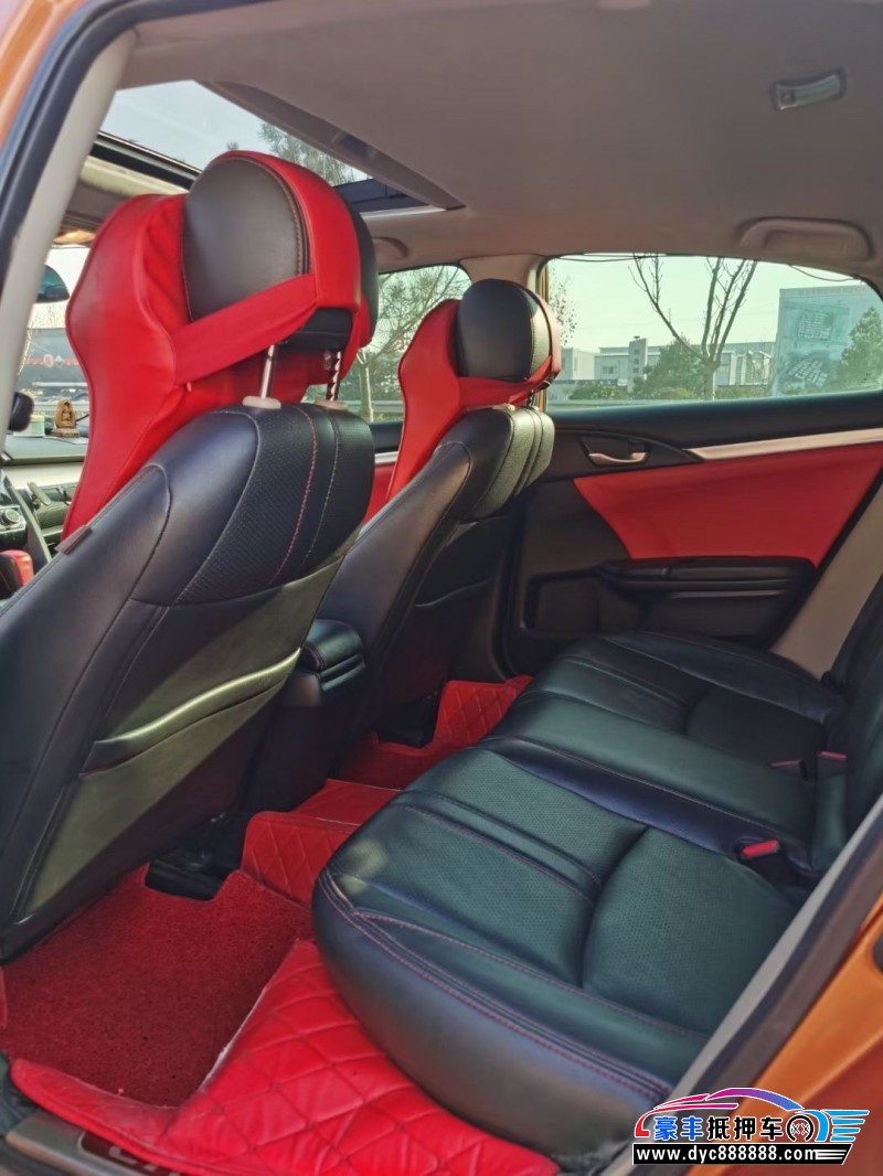 17年本田思域轿车抵押车出售