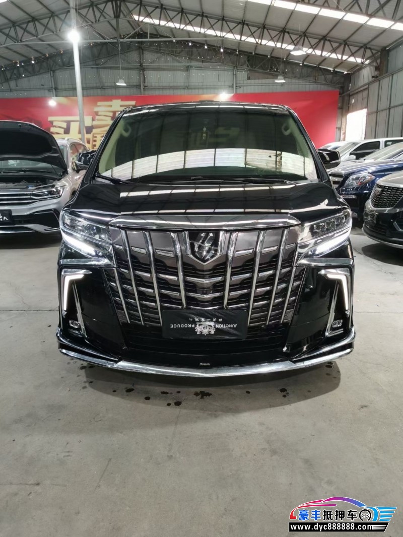 16年丰田埃尔法MPV抵押车出售