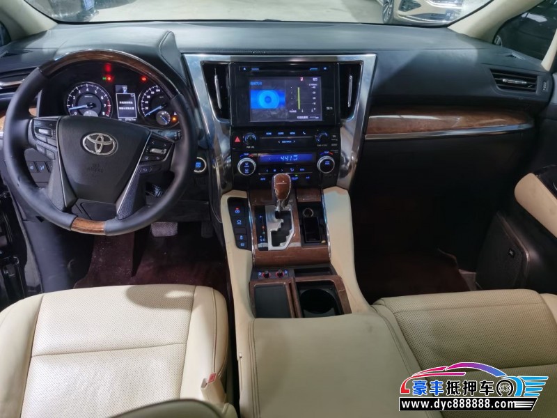 16年丰田埃尔法MPV抵押车出售