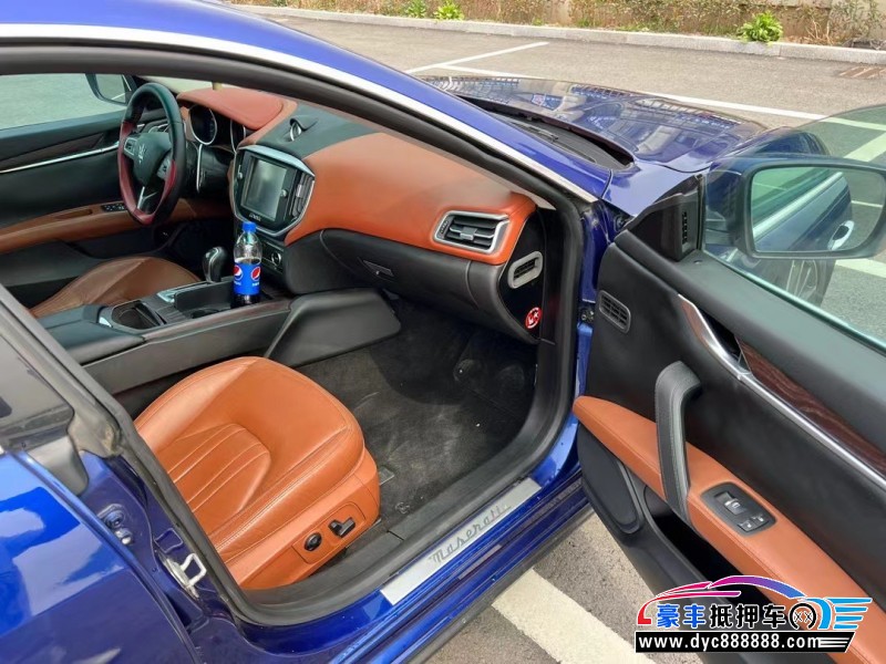 16年玛莎拉蒂Ghibli轿车抵押车出售