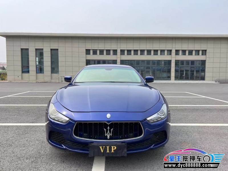 16年玛莎拉蒂Ghibli轿车抵押车出售