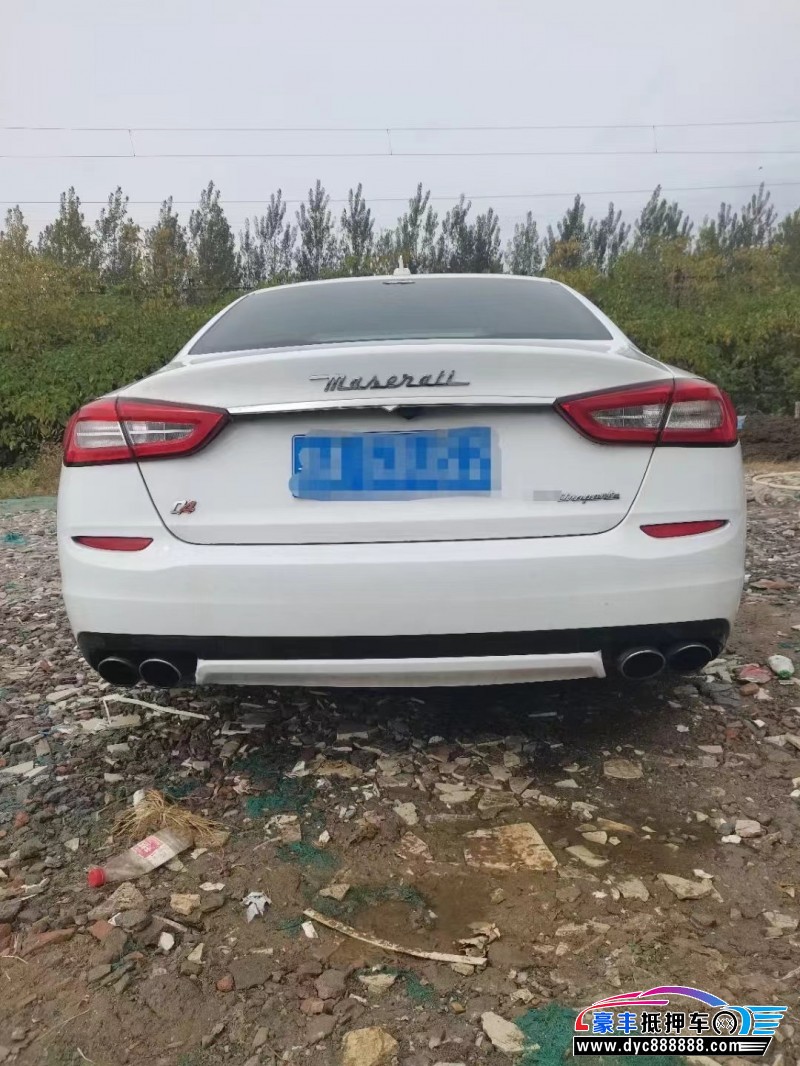 17年玛莎拉蒂总裁轿车抵押车出售