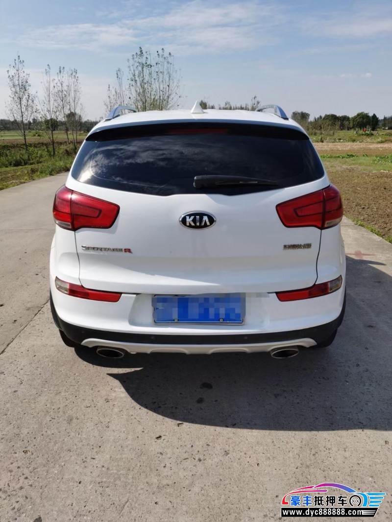 16年起亚智跑SUV抵押车出售