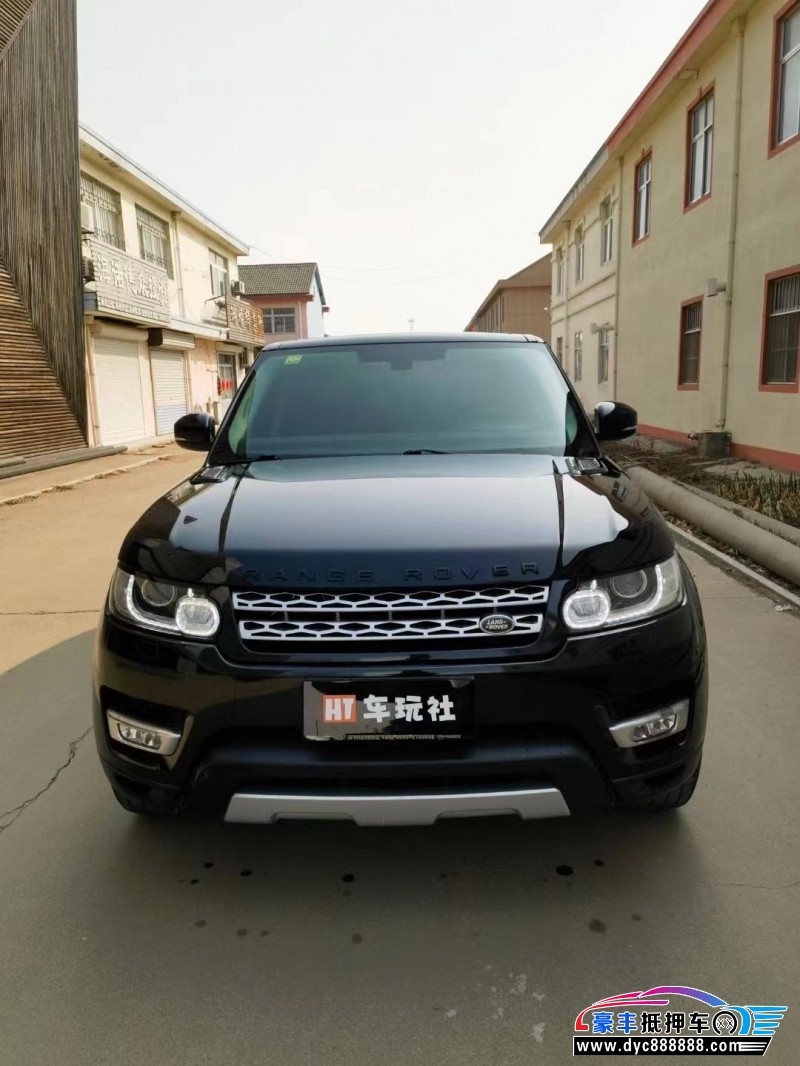 16年路虎揽胜运动轿车抵押车出售