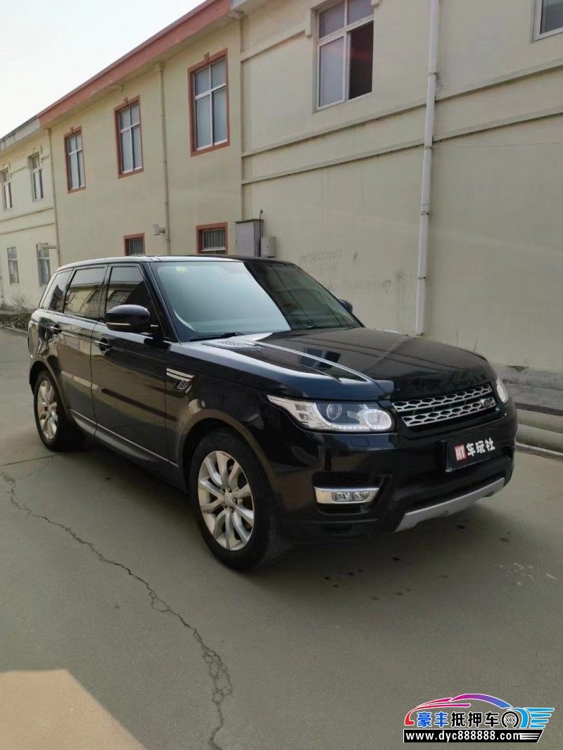 16年路虎揽胜运动轿车抵押车出售