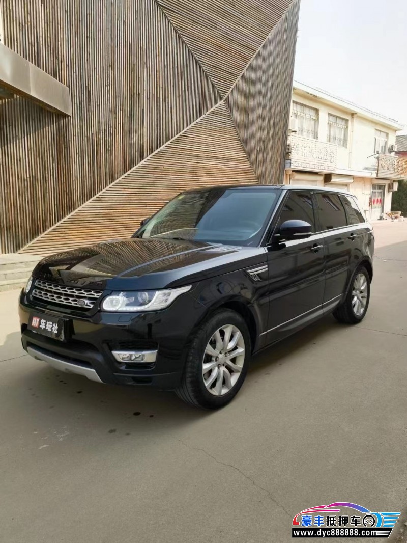 16年路虎揽胜运动轿车抵押车出售