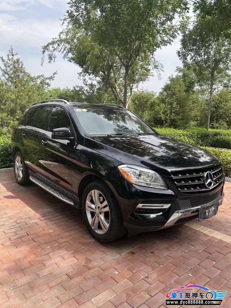 14年奔驰ML轿车抵押车出售