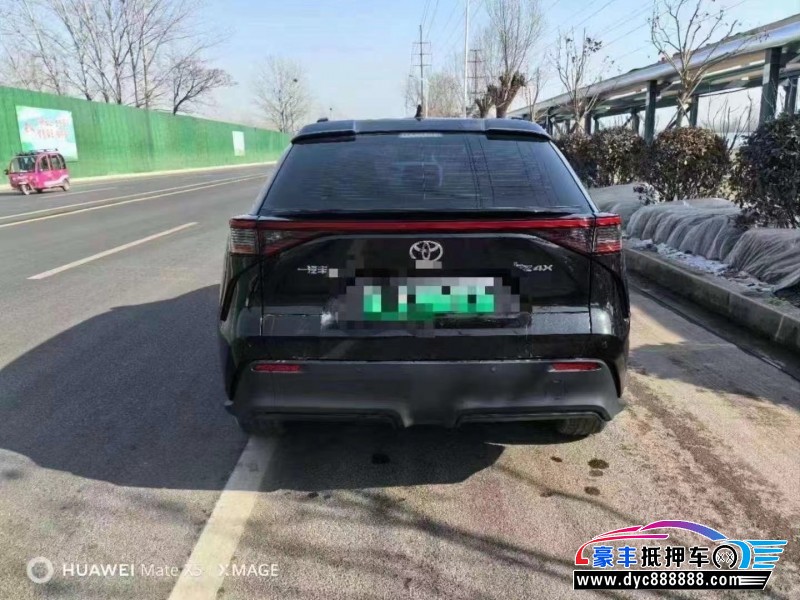 23年丰田bz4x轿车抵押车出售