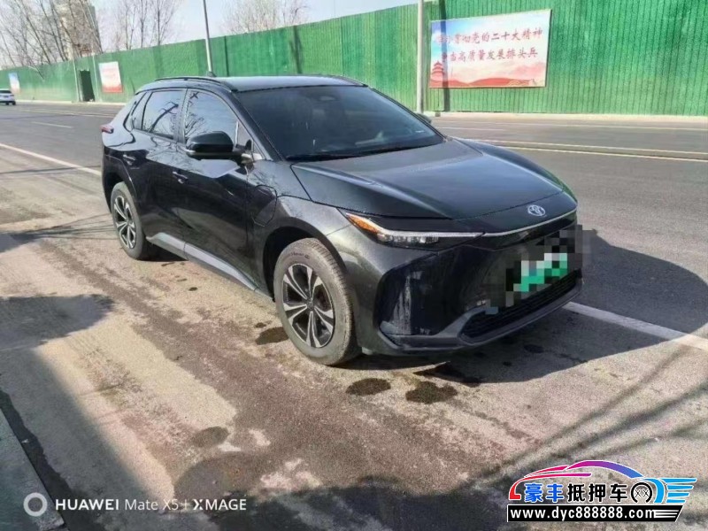 23年丰田bz4x轿车抵押车出售