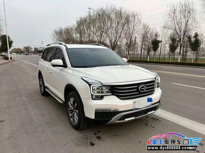 19年传祺GS8轿车抵押车出售