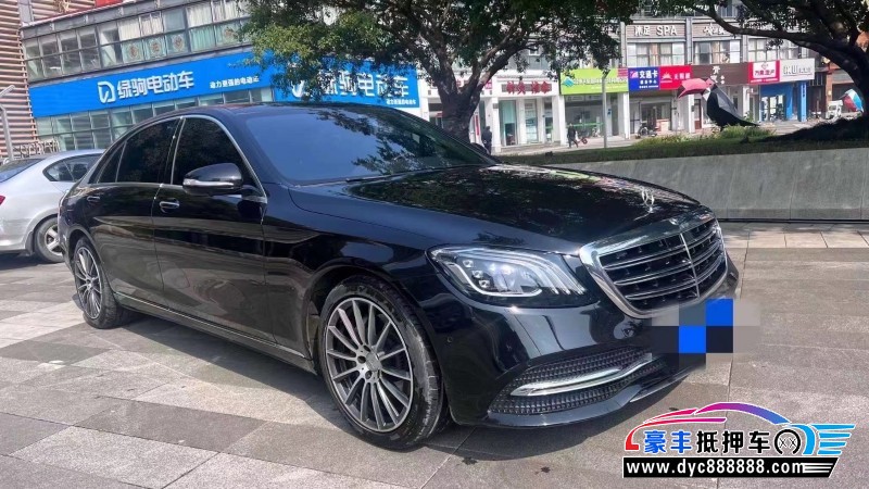 18年奔驰S轿车抵押车出售