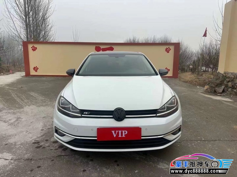 20年大众高尔夫轿车抵押车出售
