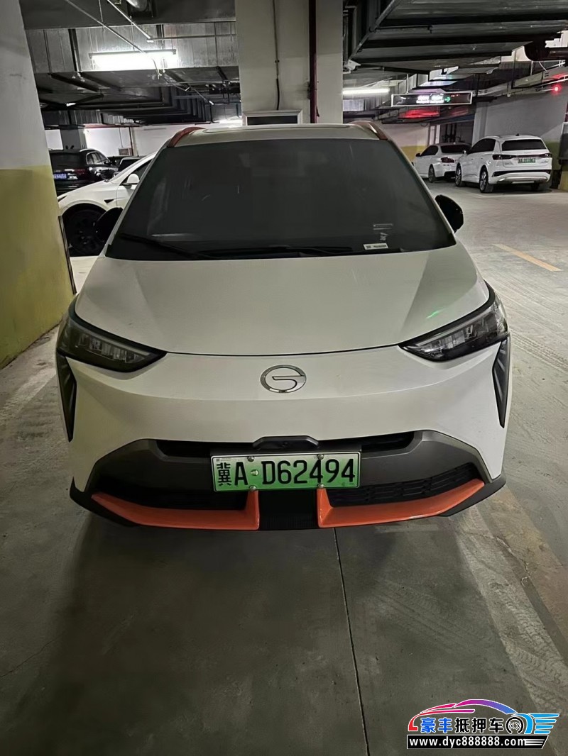 22年传祺埃安轿车抵押车出售