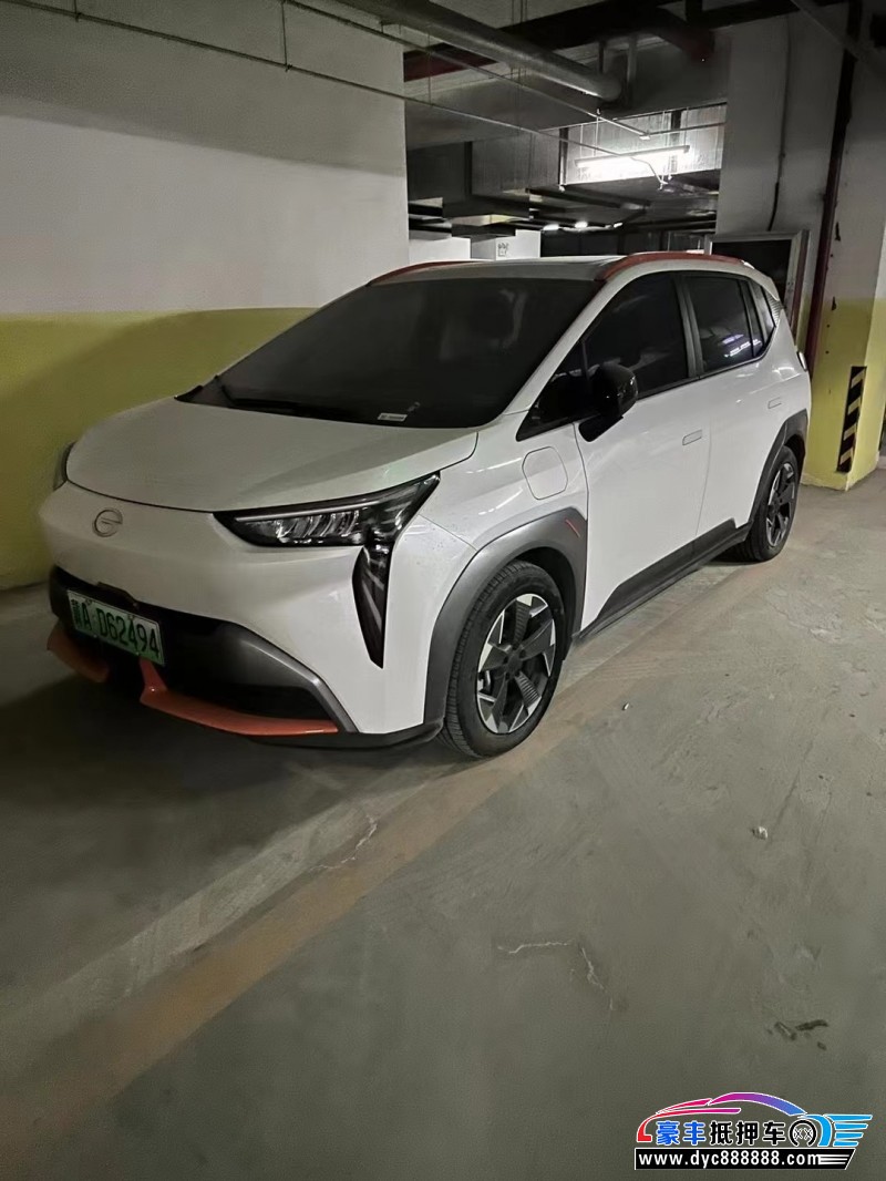 22年传祺埃安轿车抵押车出售