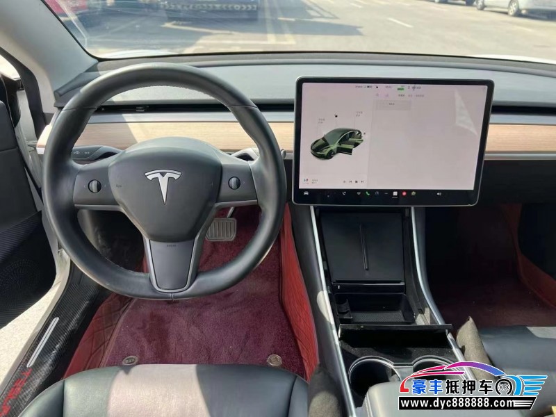 19年特斯拉MODEL 3轿车抵押车出售