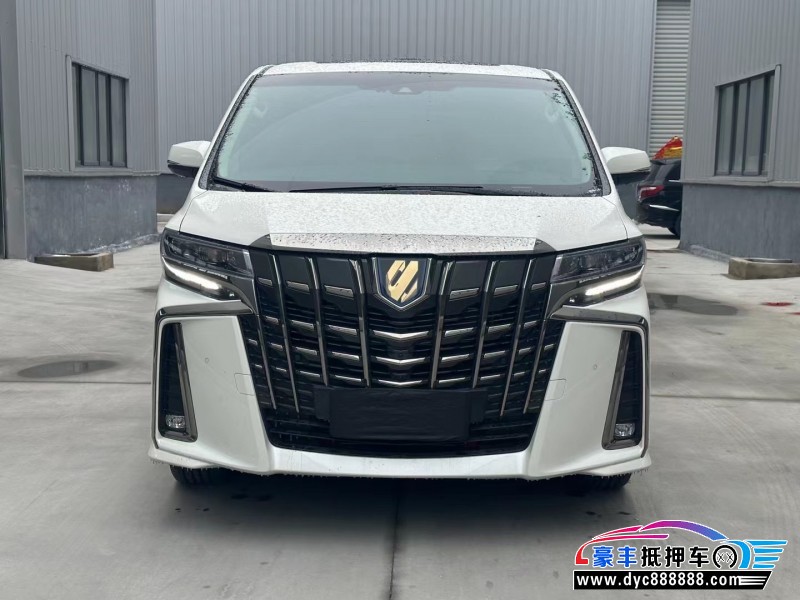 23年丰田埃尔法轿车抵押车出售