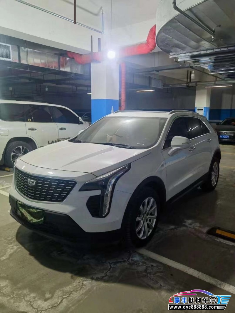 19年凯迪拉克XT4轿车抵押车出售