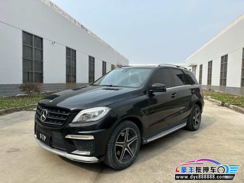 14年奔驰MLSUV抵押车出售
