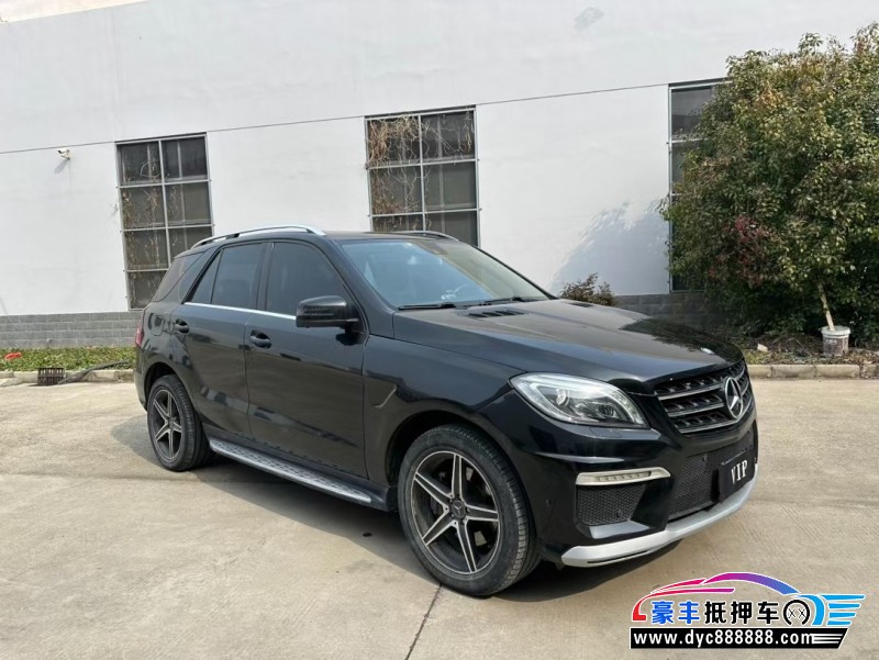 14年奔驰MLSUV抵押车出售