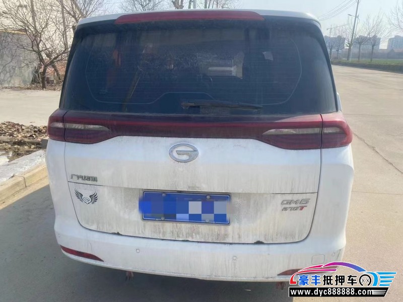 20年传祺GM6轿车抵押车出售