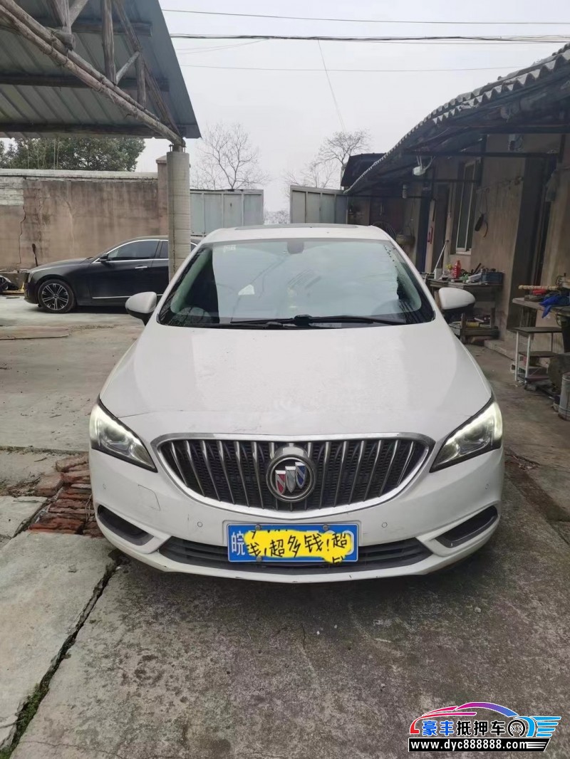 17年别克威朗轿车抵押车出售