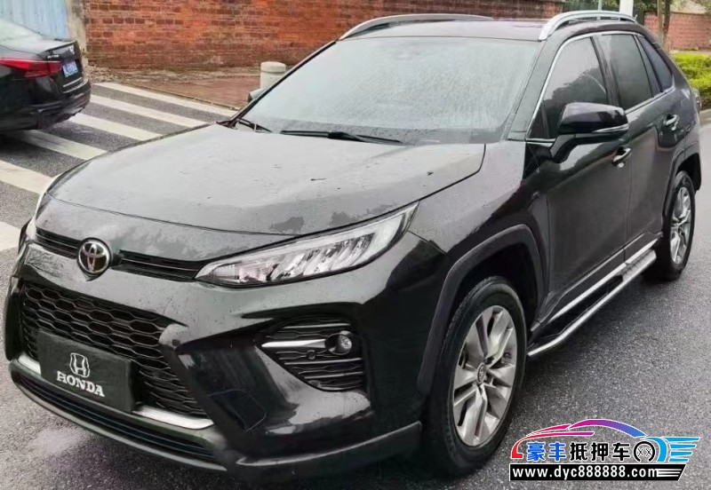 21年丰田威兰达轿车抵押车出售