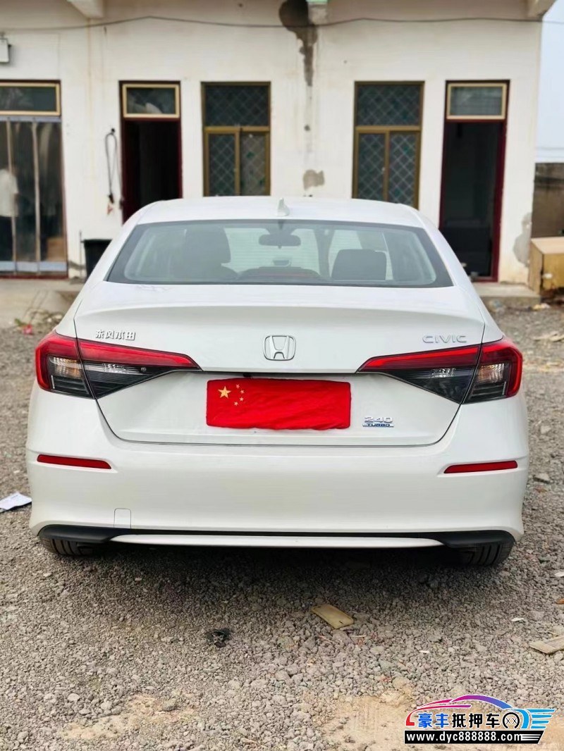 24年本田思域轿车抵押车出售