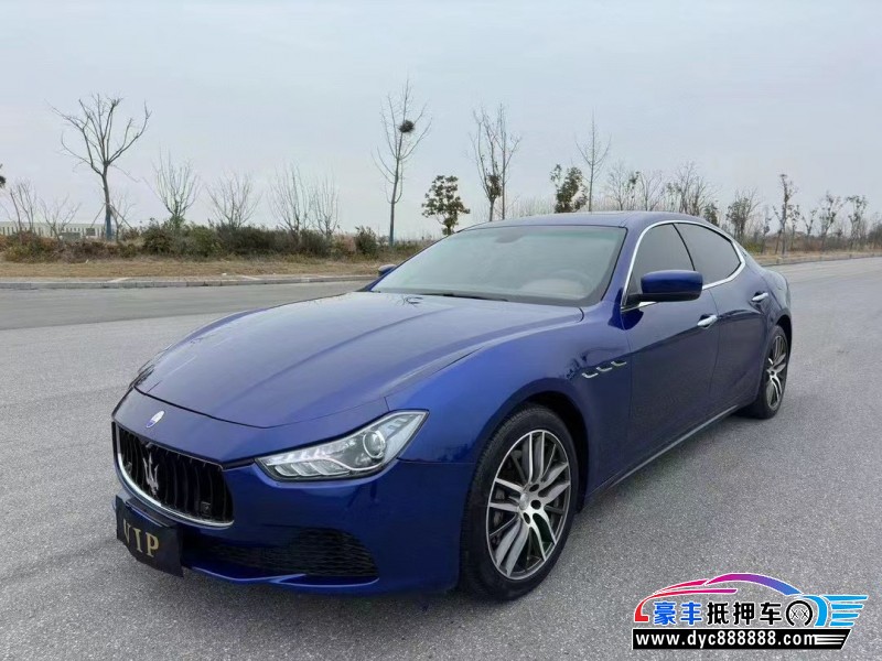 14年玛莎拉蒂Ghibli轿车抵押车出售