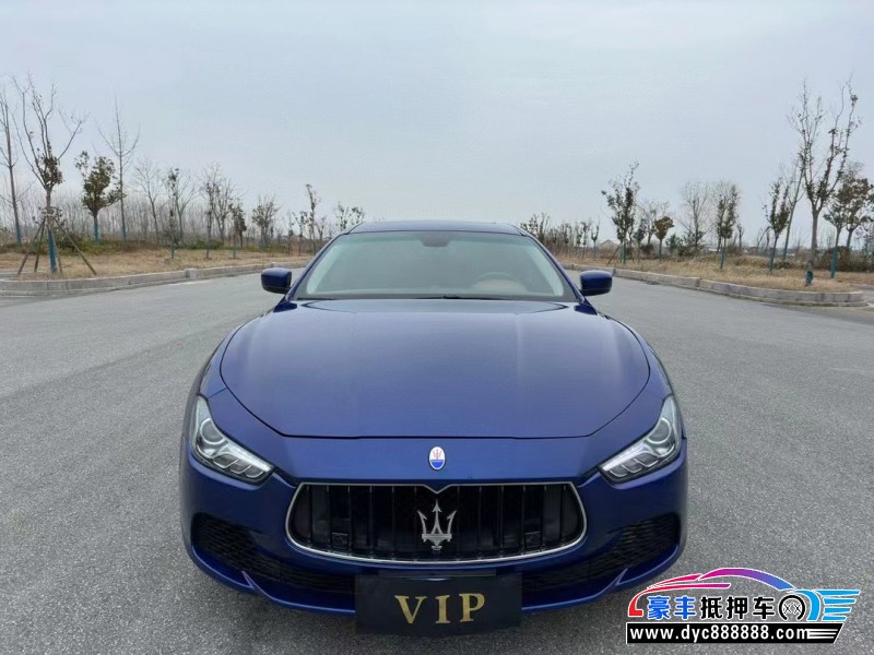 14年玛莎拉蒂Ghibli轿车抵押车出售