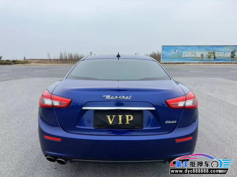 14年玛莎拉蒂Ghibli轿车抵押车出售