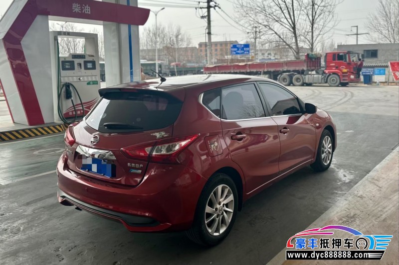 17年日产骐达轿车抵押车出售