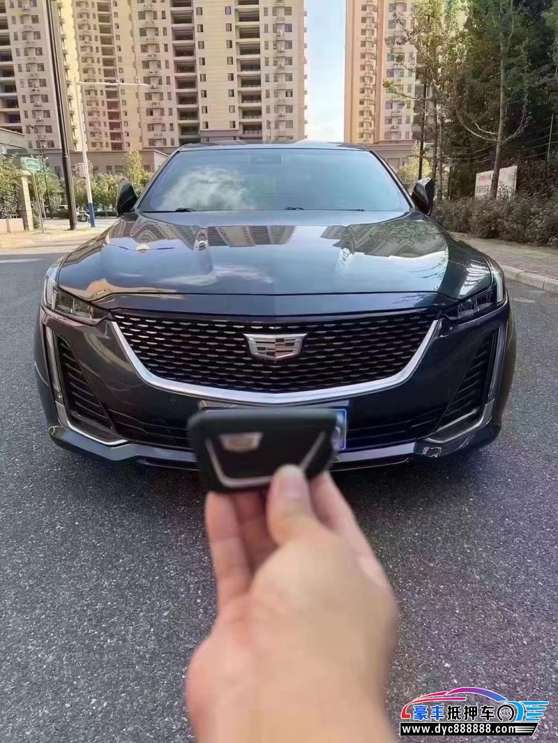 21年凯迪拉克CT5轿车抵押车出售