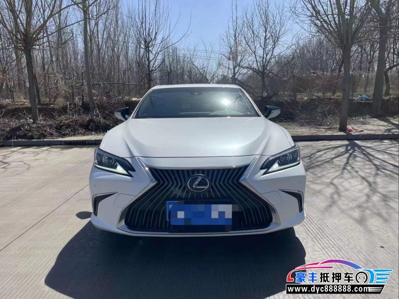 21年雷克萨斯ES轿车抵押车出售