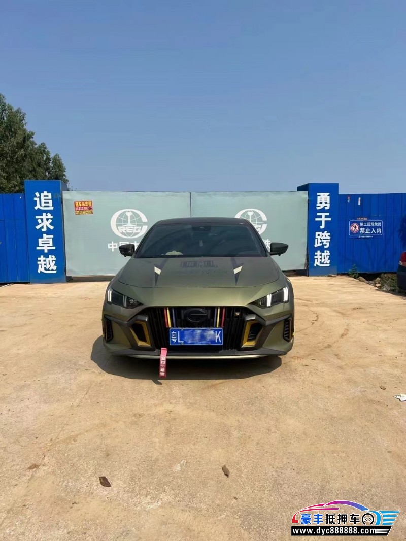 22年传祺影豹轿车抵押车出售