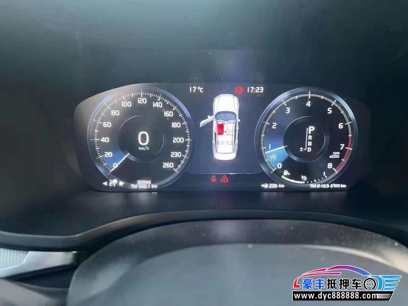 19年沃尔沃S60轿车抵押车出售