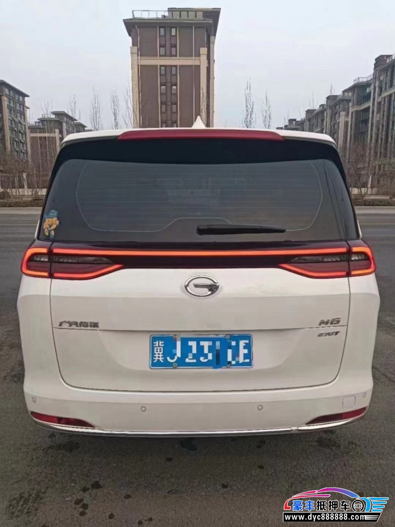 21年传祺m6轿车抵押车出售