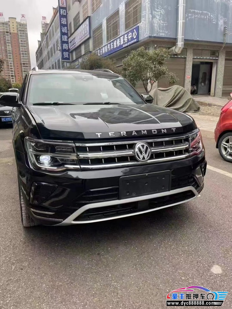 22年大众途昂轿车抵押车出售