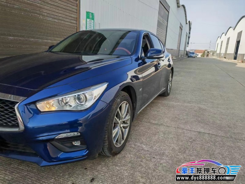 19年英菲尼迪Q50轿车抵押车出售