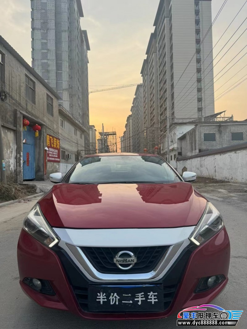 19年日产蓝鸟轿车抵押车出售