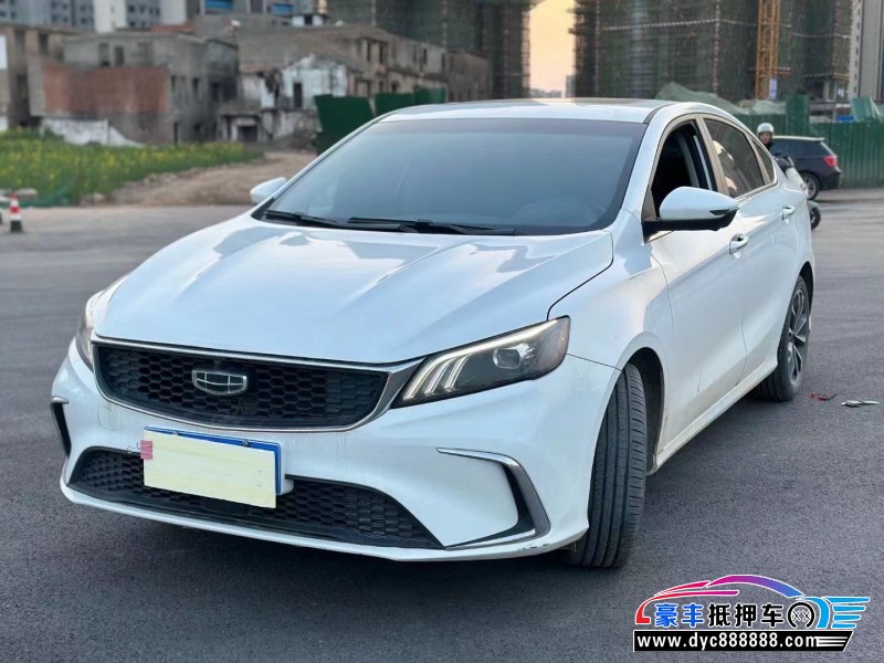 21年吉利缤瑞轿车抵押车出售