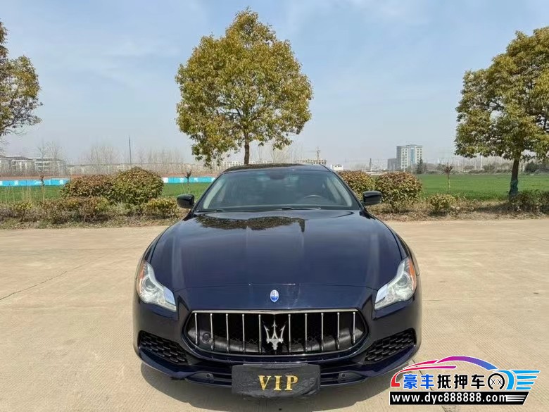 14年玛莎拉蒂总裁轿车抵押车出售