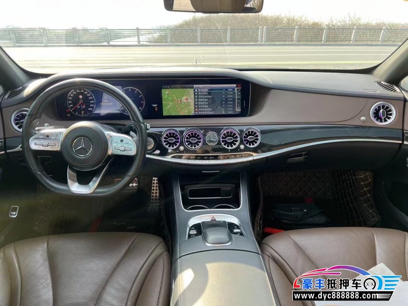 19年奔驰S轿车抵押车出售