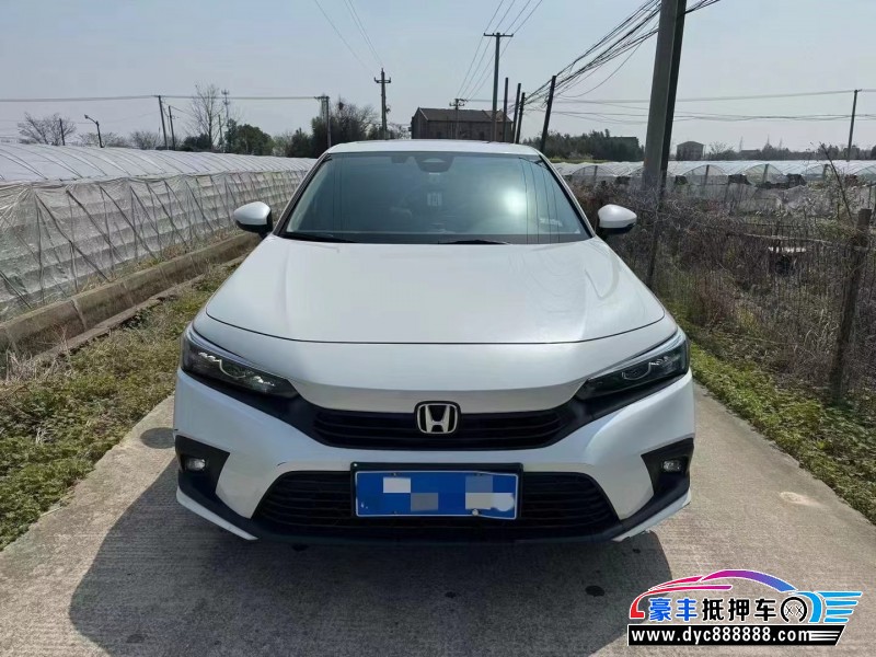 22年本田思域轿车抵押车出售