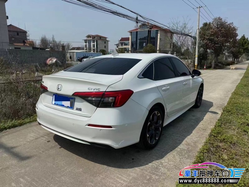 22年本田思域轿车抵押车出售