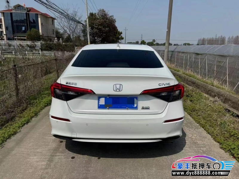 22年本田思域轿车抵押车出售