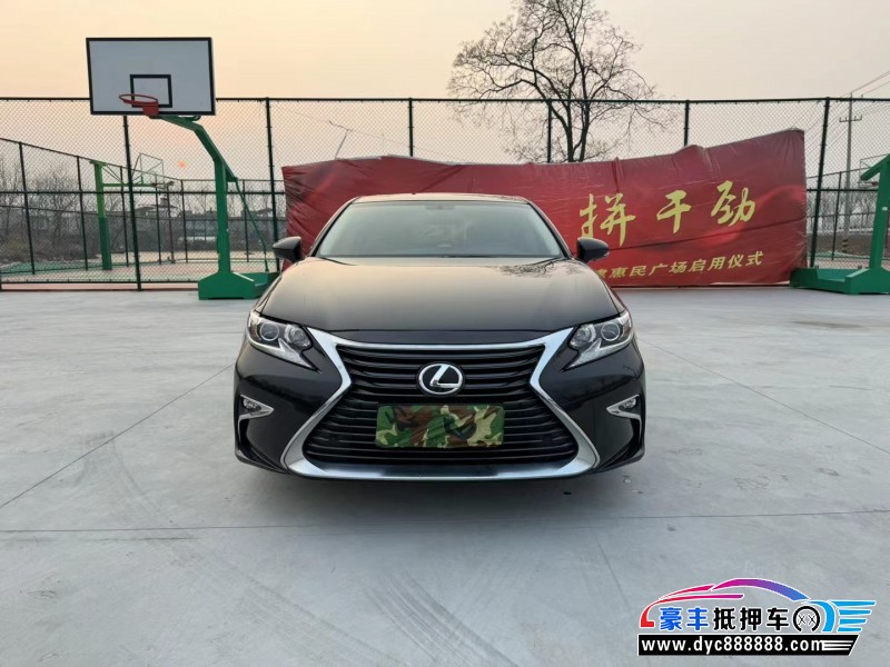 17年雷克萨斯ES轿车抵押车出售