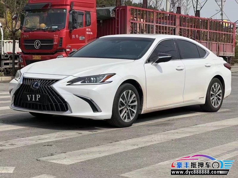 22年雷克萨斯ES轿车抵押车出售